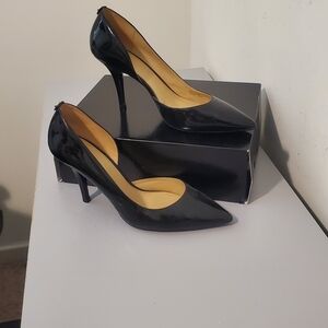 Michael Kors Glossy Black Heels
